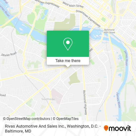 Rivas Automotive And Sales Inc. map