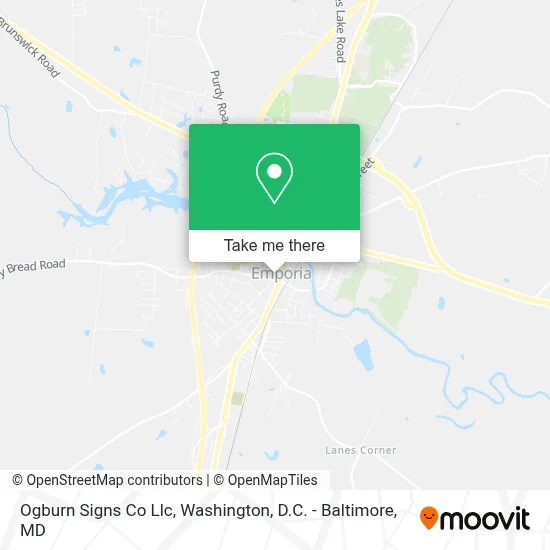 Ogburn Signs Co Llc map