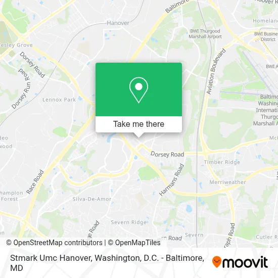 Stmark Umc Hanover map