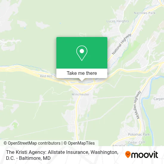 The Kristi Agency: Allstate Insurance map