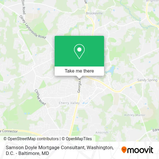 Samson Doyle Mortgage Consultant map