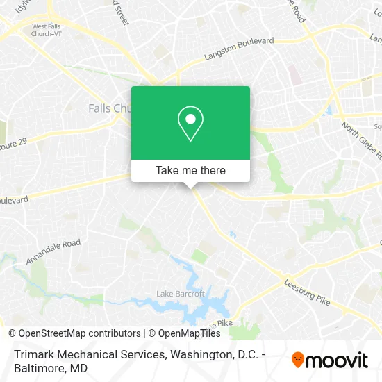 Trimark Mechanical Services map