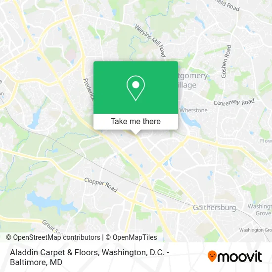 Aladdin Carpet & Floors map
