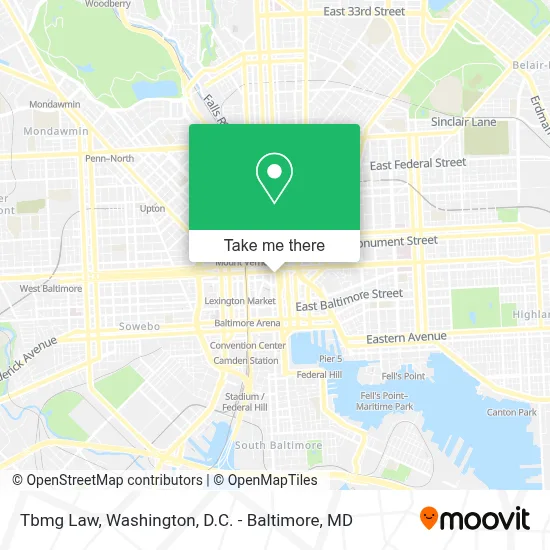 Tbmg Law map