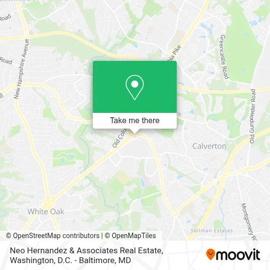 Neo Hernandez & Associates Real Estate map