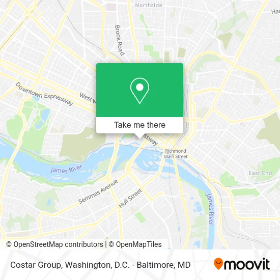 Costar Group map