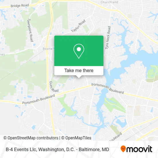 B-4 Events Llc map