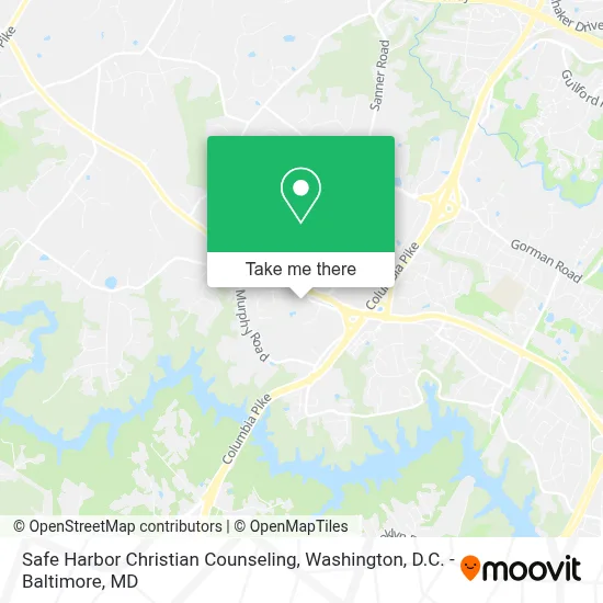 Safe Harbor Christian Counseling map