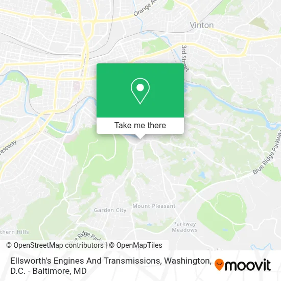 Ellsworth's Engines And Transmissions map