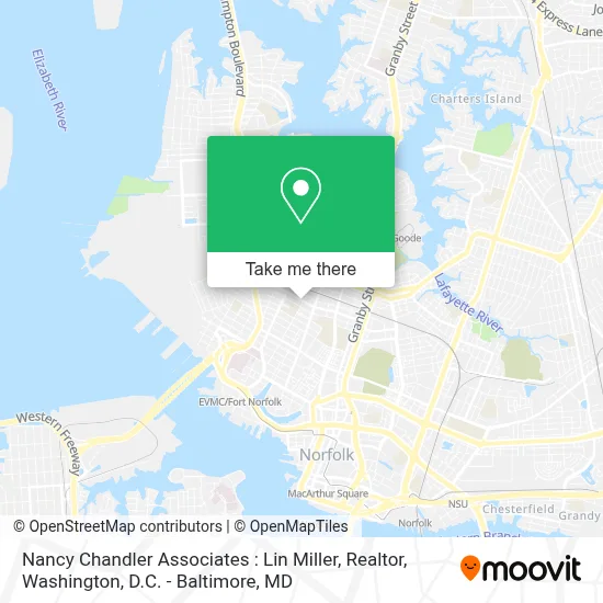 Nancy Chandler Associates : Lin Miller, Realtor map