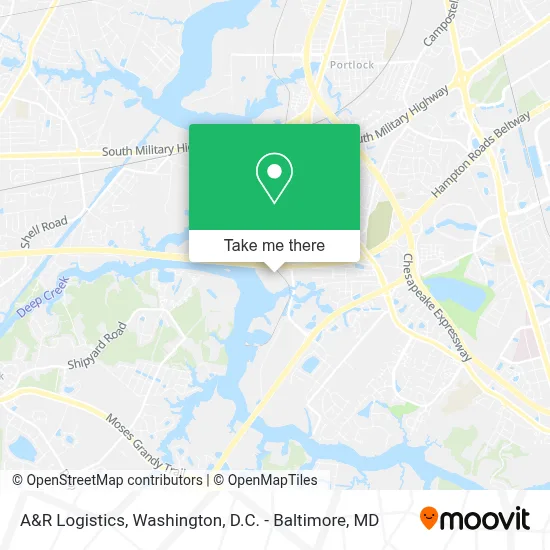 A&R Logistics map