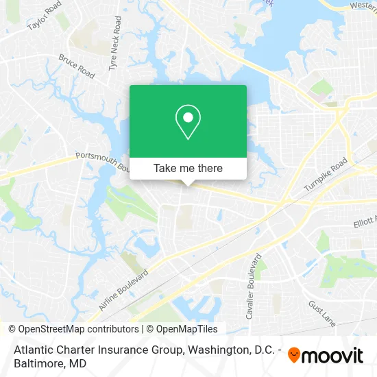 Atlantic Charter Insurance Group map