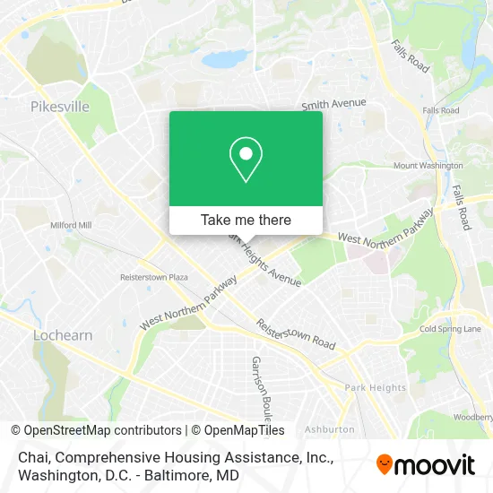 Chai, Comprehensive Housing Assistance, Inc. map