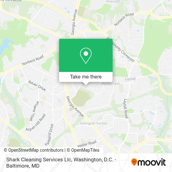 Shark Cleaning Services Llc map