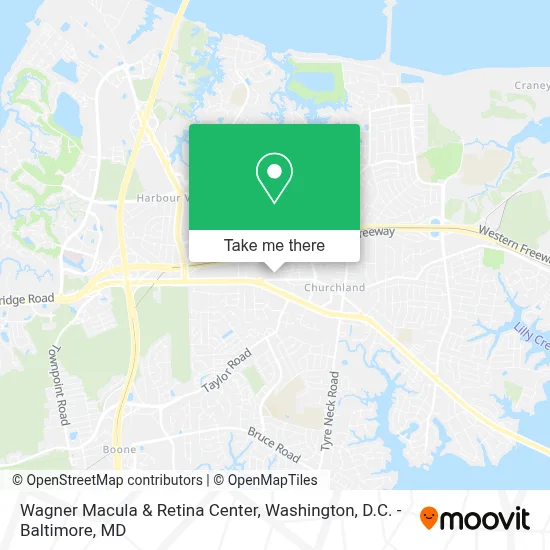 Wagner Macula & Retina Center map
