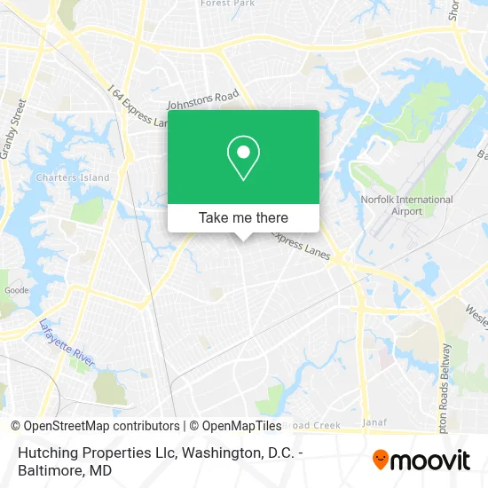 Hutching Properties Llc map