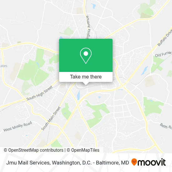 Jmu Mail Services map