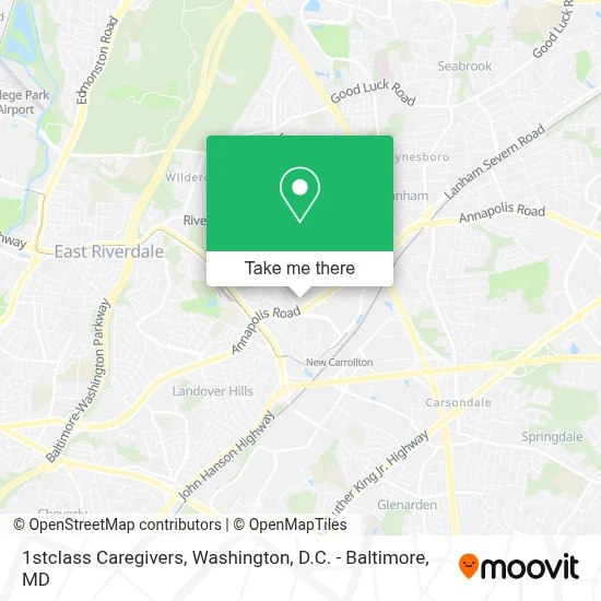 1stclass Caregivers map
