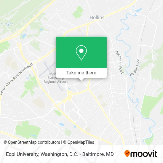 Ecpi University map