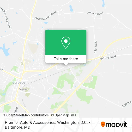 Premier Auto & Accessories map
