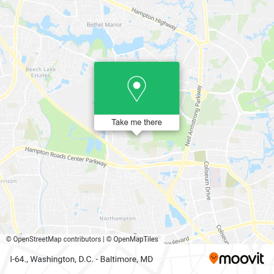 I-64. map