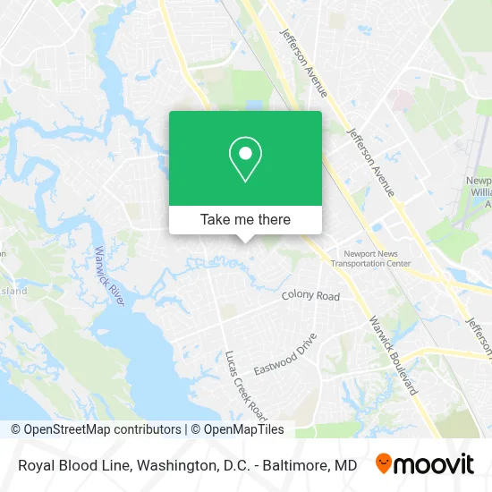 Royal Blood Line map