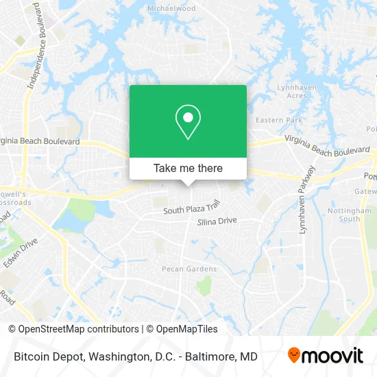Bitcoin Depot map