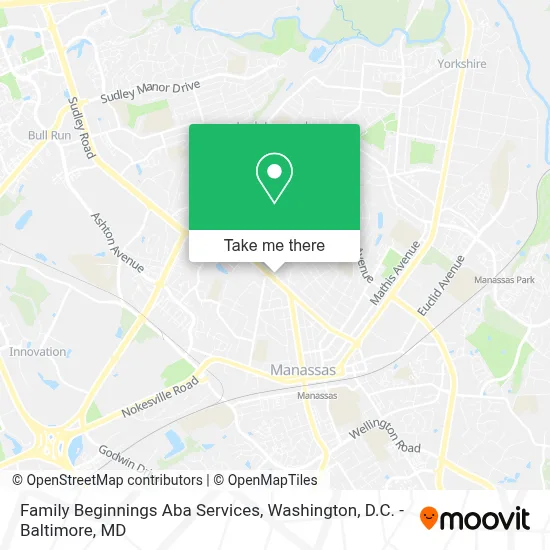 Family Beginnings Aba Services map