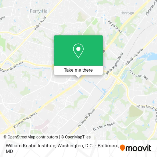 William Knabe Institute map