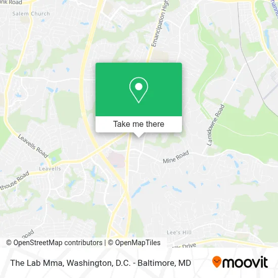 The Lab Mma map