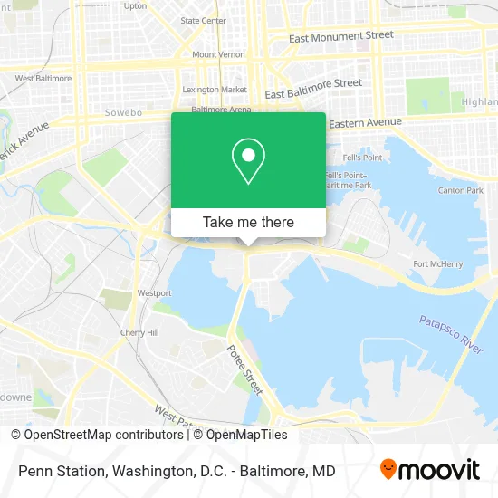 Penn Station map