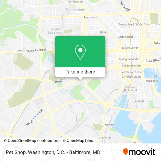 Pet Shop map