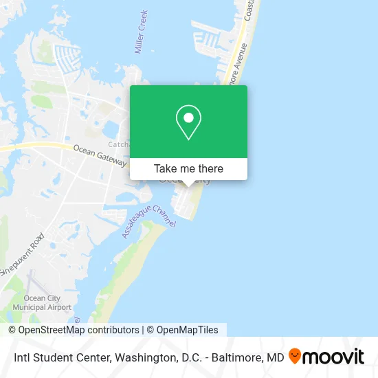 Intl Student Center map