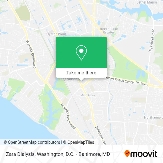 Zara Dialysis map