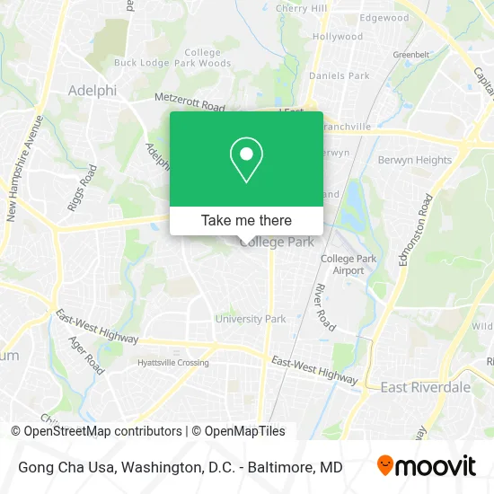 Gong Cha Usa map