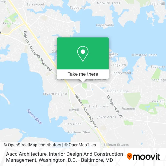 Aacc Architecture, Interior Design And Construction Management map