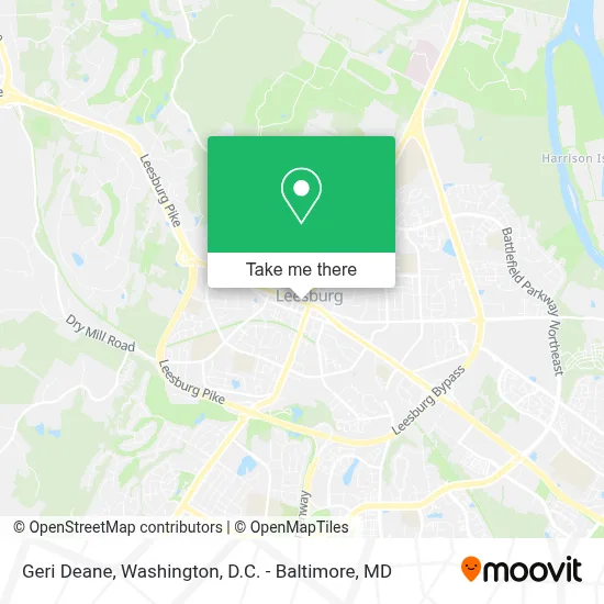 Geri Deane map