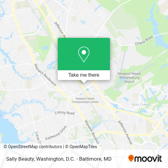Sally Beauty map