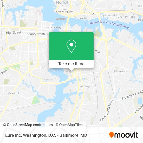 Eure Inc map