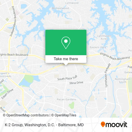 K-2 Group map