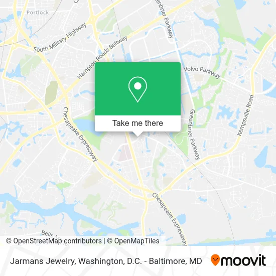 Jarmans Jewelry map