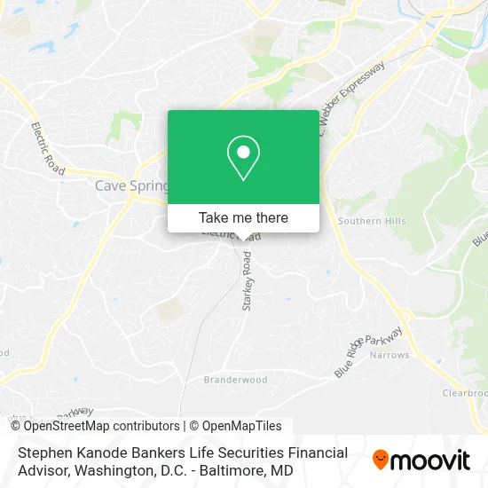 Stephen Kanode Bankers Life Securities Financial Advisor map