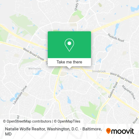 Natalie Wolfe Realtor map