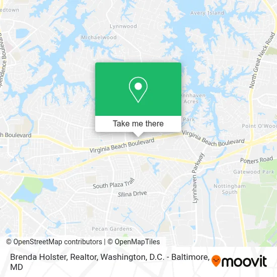 Brenda Holster, Realtor map