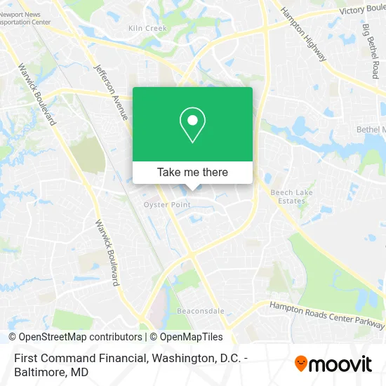 First Command Financial map
