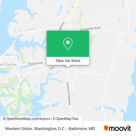 Western Union map