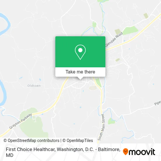 First Choice Healthcar map