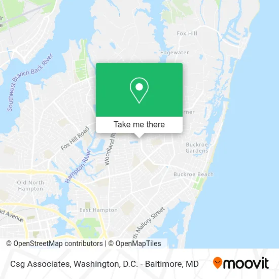 Csg Associates map