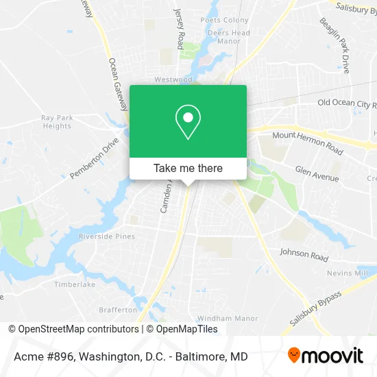 Acme #896 map