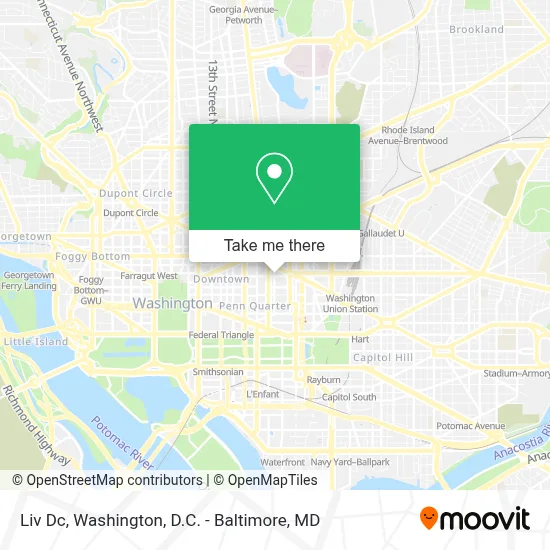 Liv Dc map
